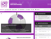 Tablet Screenshot of ksk-oosthoven.be